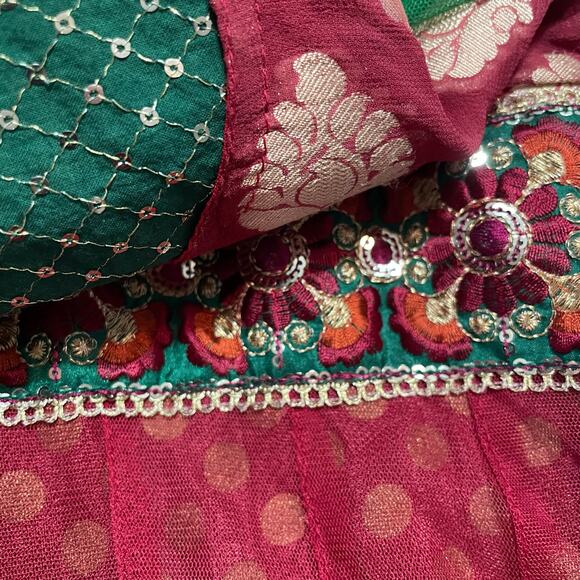 EUC - Neerus Jira Embellished Kurta w/ Dupatta - Picture 8 of 8